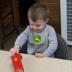 My great nephew Alex is 3. He is learning how to sing songs -- and will not hesitate to tell his mom (who admits she can't sing) that she is 