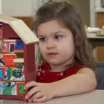 My great niece Evelyn is 3. When she smiles or giggles, her whole face lights up. (January 2011)