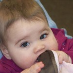 My newest great niece, Isabella Mae. She was born in June. (January 2011)